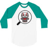 hello! i'm down here! 3/4 Sleeve Shirt