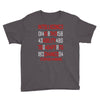 adapt or die encoded (white) Youth Tee