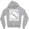 vinyl rules Zipper Hoodie