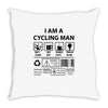 clyling man Throw Pillow