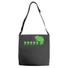 comma chameleon Adjustable Strap Totes