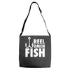 reel legend funn Adjustable Strap Totes