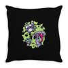 rocket fail Throw Pillow
