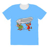 Jaq And Gus Cinderella All Over Women's T-shirt