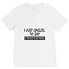 called you to say i texted V-Neck Tee