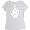 Flipping Someone Off Women's Triblend Scoop T-shirt