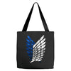Attack On Titan Tote Bags