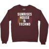 Sunrises House &amp; Techno Crewneck Sweatshirt