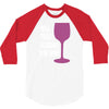 husband for wine 3/4 Sleeve Shirt