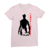 crazy rocket guardians japan poster shape cosmos space fighters Ladies Fitted T-Shirt