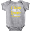 Ewing Sarcoma Awareness Baby Onesie