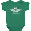 i have two titles Baby Bodysuit