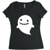 funny ghost Women's Triblend Scoop T-shirt