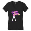 hadou ken Women's V-Neck T-Shirt