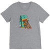 microwave V-Neck Tee