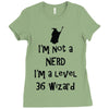 not a nerd (2) Ladies Fitted T-Shirt