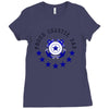 proud coastie dad Ladies Fitted T-Shirt