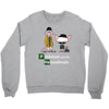 pinkman and the heisenbrain Crewneck Sweatshirt