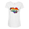 Proud Dad Maternity Scoop Neck T-shirt