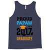 Class of 2017 Proud Papaw Graduation Tank Top