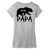 Papa Bear Women's V-Neck T-Shirt