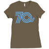 seventies Ladies Fitted T-Shirt