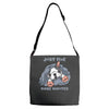 just 5 more minutes Adjustable Strap Totes