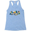 thunder and lightning Racerback Tank