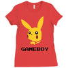 picachu gameboy Ladies Fitted T-Shirt
