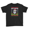 most wanted beard man this christmas Youth Tee