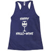 happy hallo wine Racerback Tank