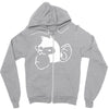 cheeky chimp Zipper Hoodie