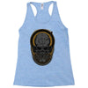 metal disk jockey Racerback Tank