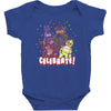 five nights at freddy's celebrate! Baby Bodysuit