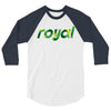 royal 3/4 Sleeve Shirt
