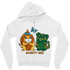 scaredy cats Zipper Hoodie