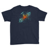 higgs event oil paint Youth Tee