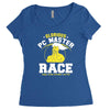 glorious pc gaming master race Women's Triblend Scoop T-shirt