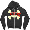 ninja pirate jolly roger Zipper Hoodie