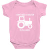 i dont need a tractor to pull hoes funny Baby Onesie
