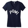 pow as worn Women's V-Neck T-Shirt