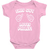 this guy loves philly Baby Onesie