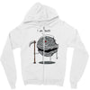 i am death Zipper Hoodie