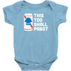 this too shall pabst Baby Bodysuit