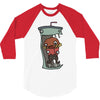 delicious aqua teens 3/4 Sleeve Shirt