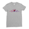 Colorful Space Ladies Fitted T-Shirt