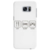 eat,sleep,game Samsung Galaxy S7 Edge