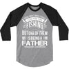 Fishing Father 3/4 Sleeve Shirt