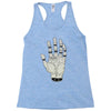 the hand of destiny Racerback Tank