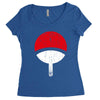 uchiha clan symbol Women's Triblend Scoop T-shirt